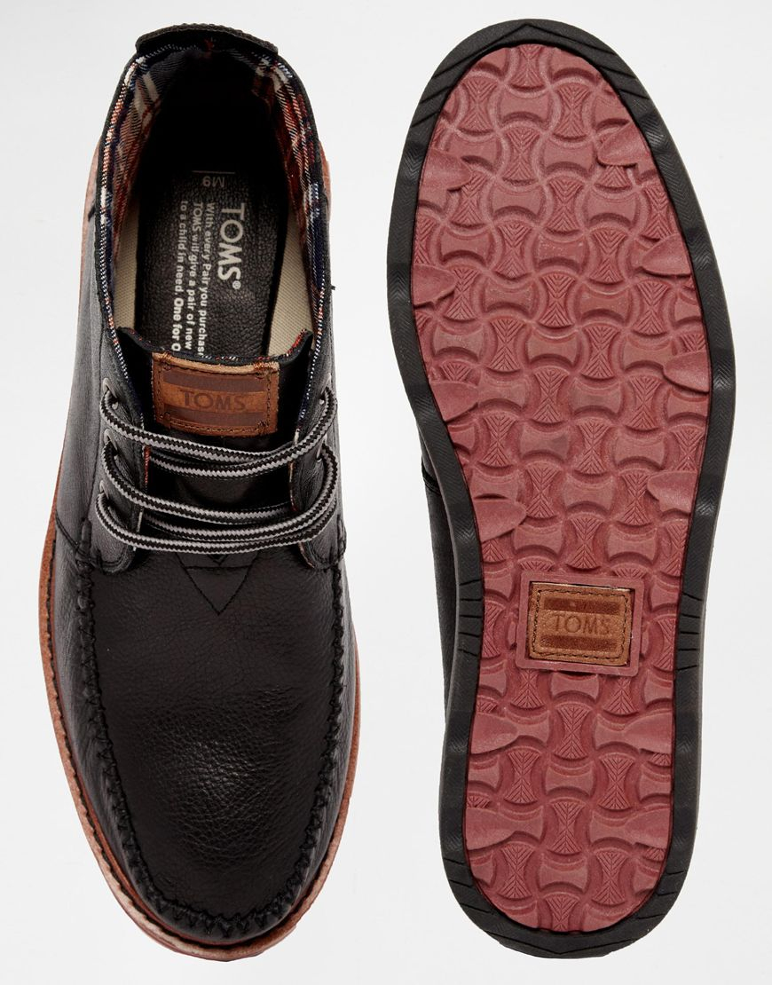mens toms leather