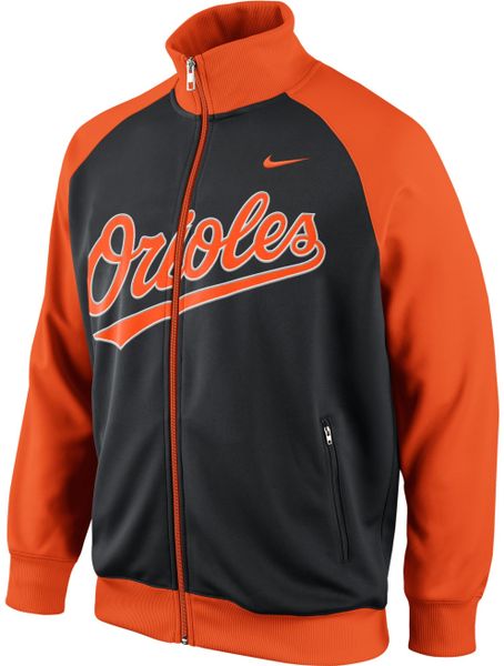 Nike Men'S Baltimore Orioles Track Jacket in Orange for Men (Black) | Lyst