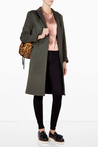 leopard print slouch bag