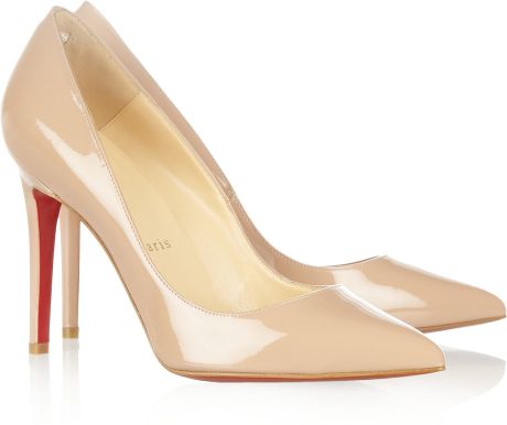 louboutin pigalle beige