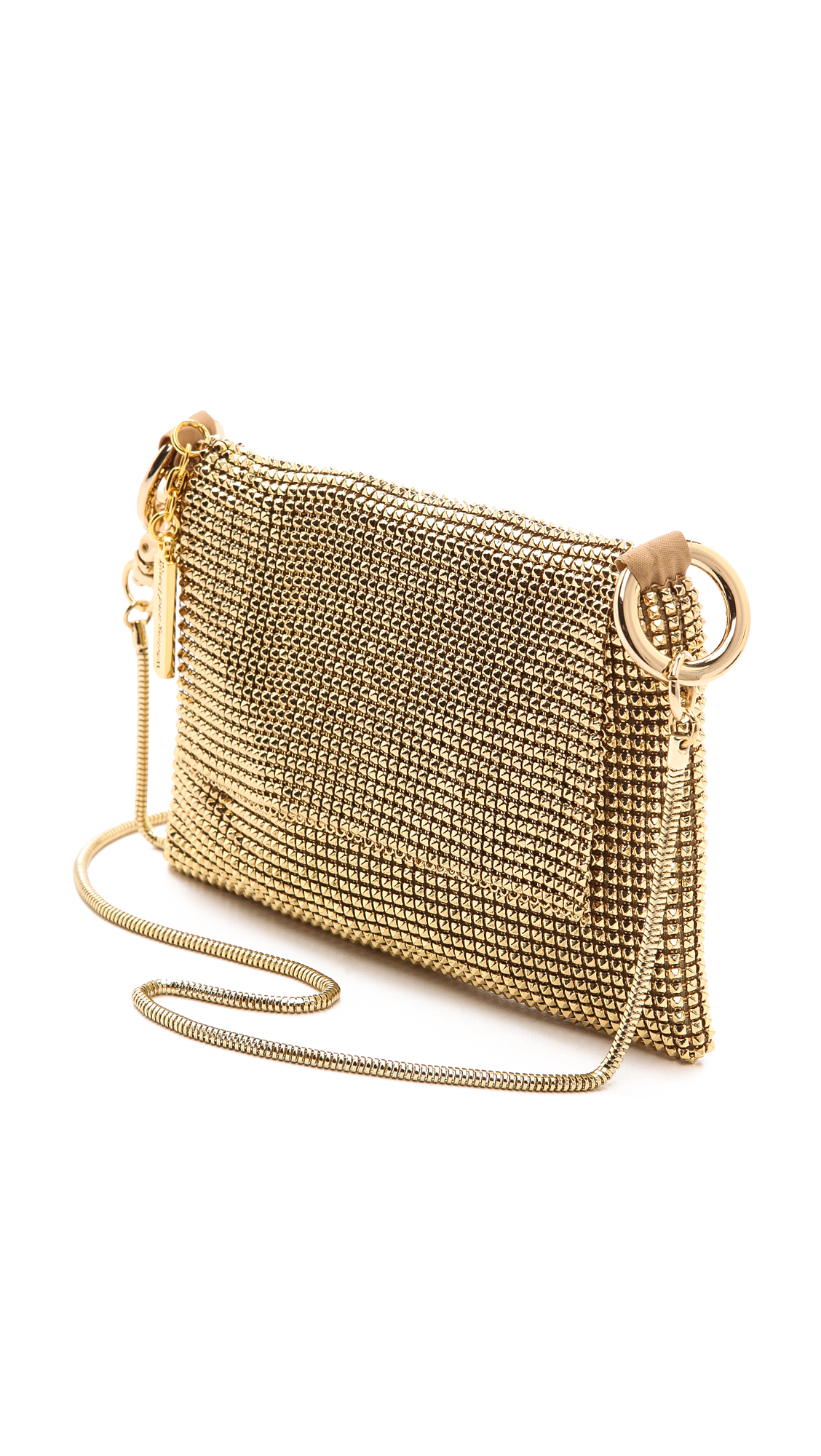 mesh cross body bag