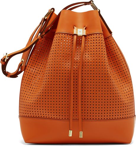 vince camuto orange purse