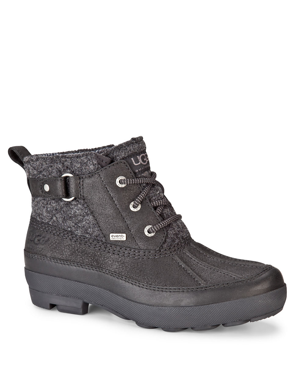 sheepskin lace up ugg boots