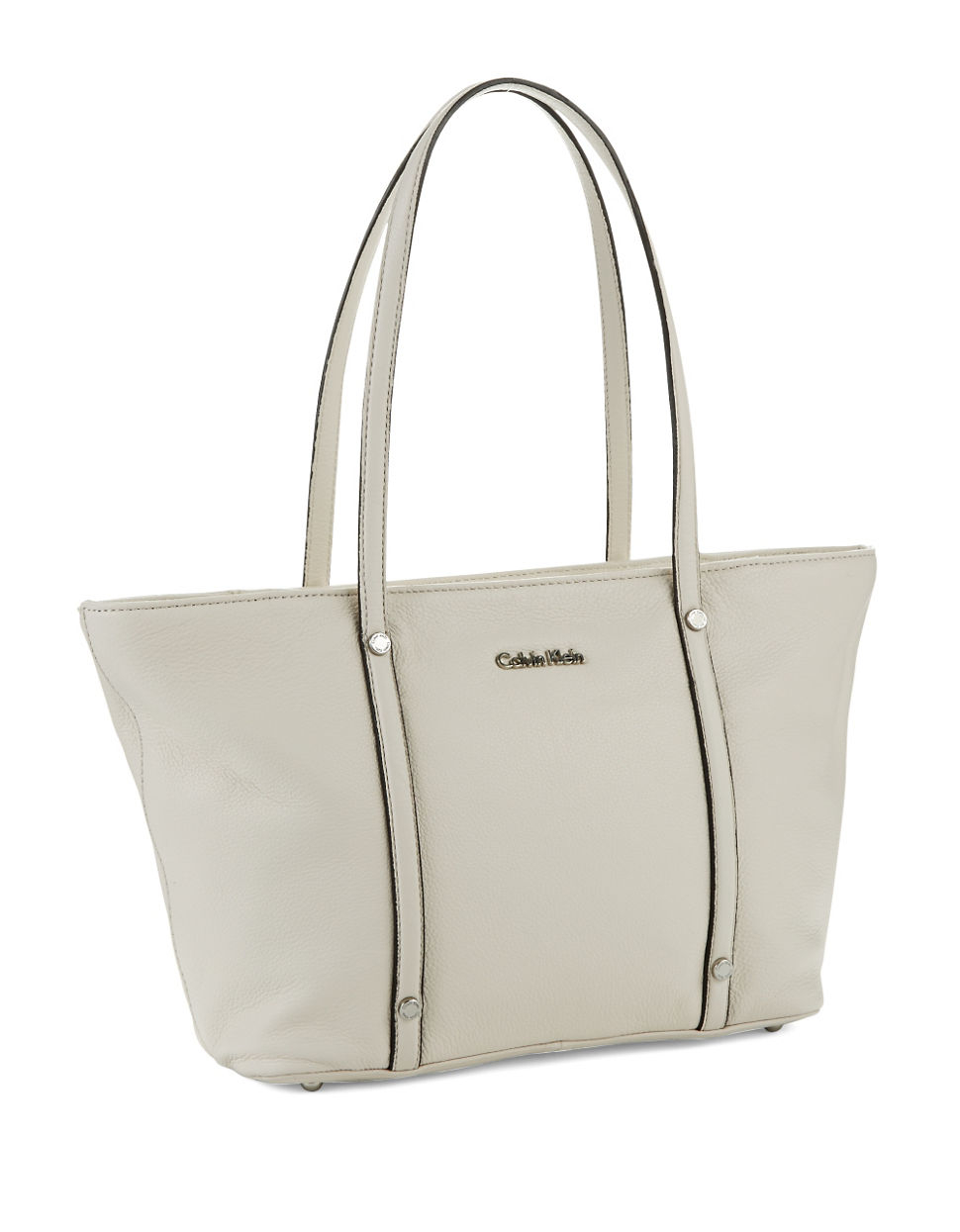 calvin klein white tote