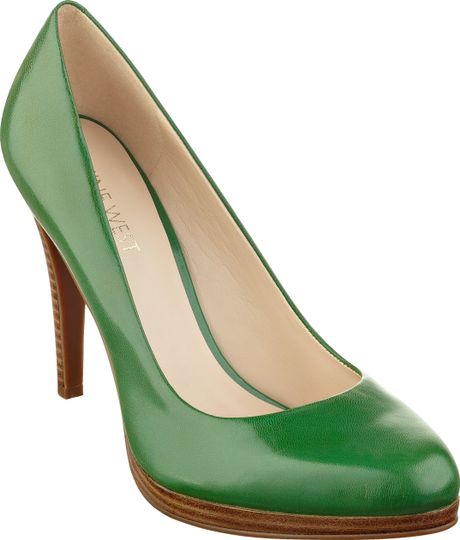 heels high heels nine west heels nine west green regola pump classic ...