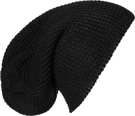 mens waffle knit beanie