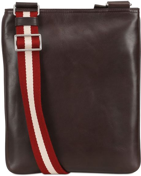 bally deenah leather crossbody bag