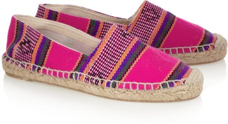j crew canvas espadrille flats