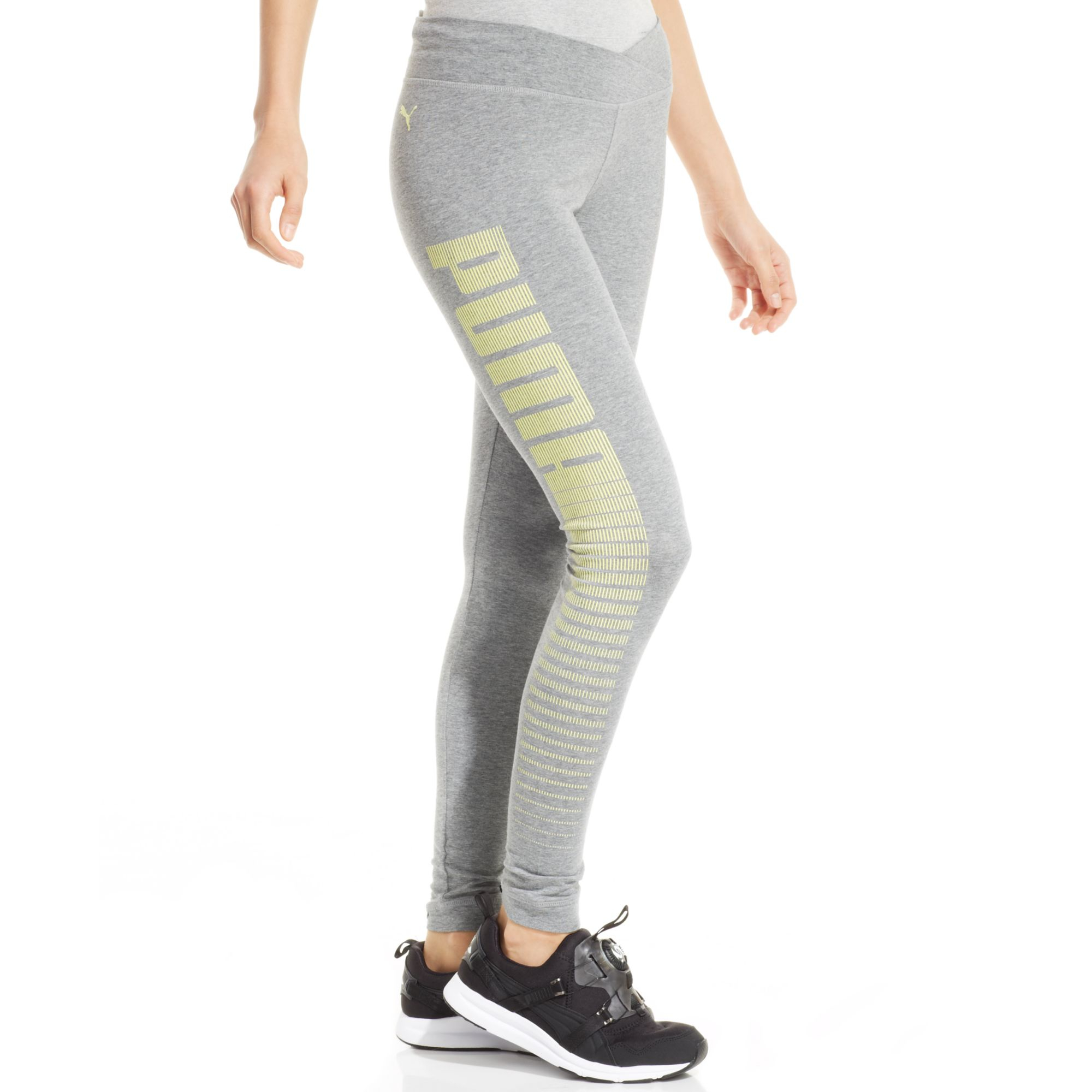 puma active logo leggings