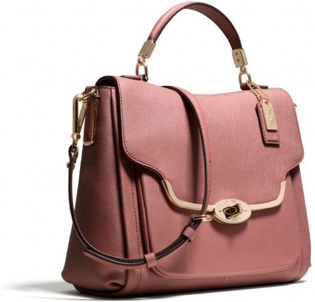 coach saffiano satchel