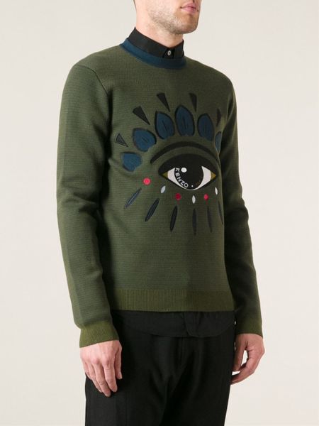 mens kenzo eye jumper