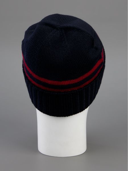 in  for Hat  hat Men Beanie Blue (red)  beanie Lyst Gucci uk gucci