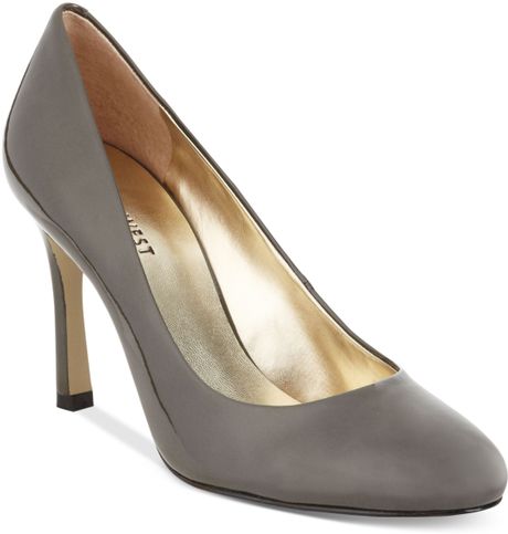Nine West Drusila Pumps in Gray (Aster Grey) | Lyst
