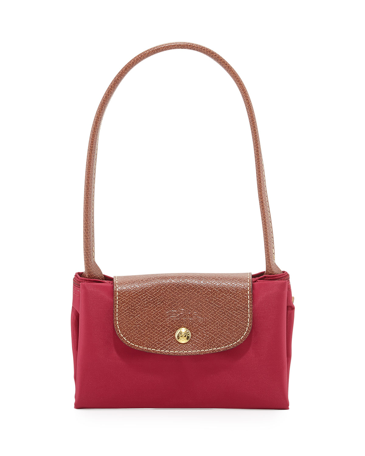 Longchamp Le Pliage Medium Shoulder Tote Bag in Red (HYDRANGEA) | Lyst