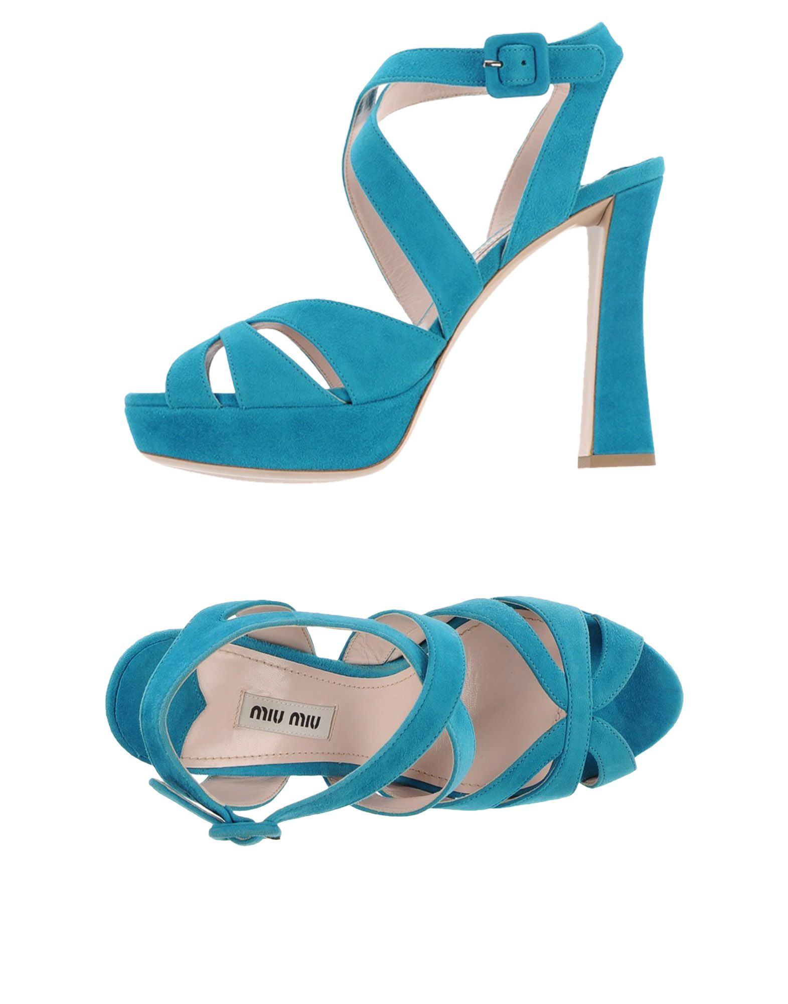 blue miu miu shoes