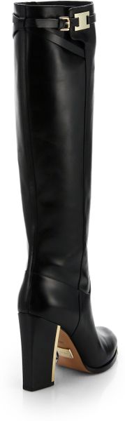 clarks brown mid calf boots
