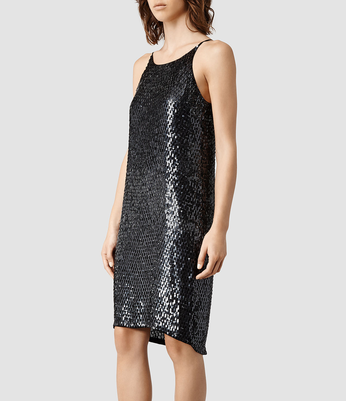 all saints sequin dress