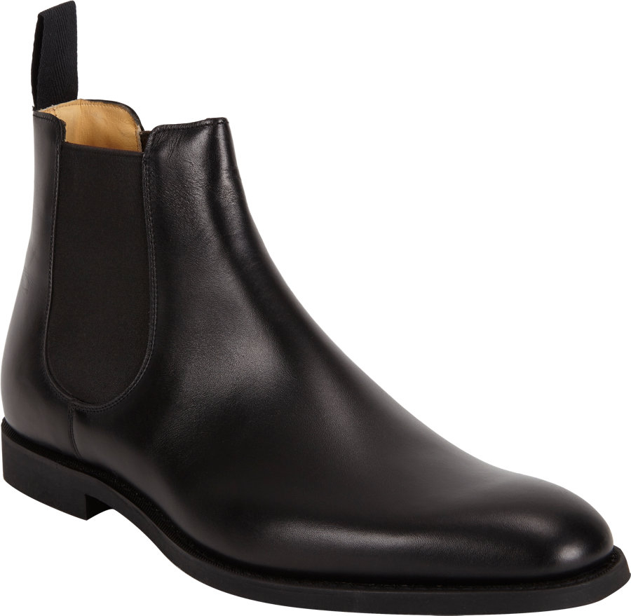 church's black chelsea boots