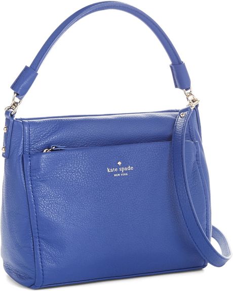 Kate Spade Cobble Hill Curtis Leather Hobo Bag in Blue Kate Spade Cobble Hill Curtis Leather Hobo Bag in Blue
