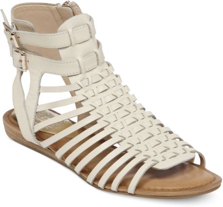 Vince Camuto Kensil Gladiator Sandals in White | Lyst Vince Camuto Kensil Gladiator Sandals in White | Lyst