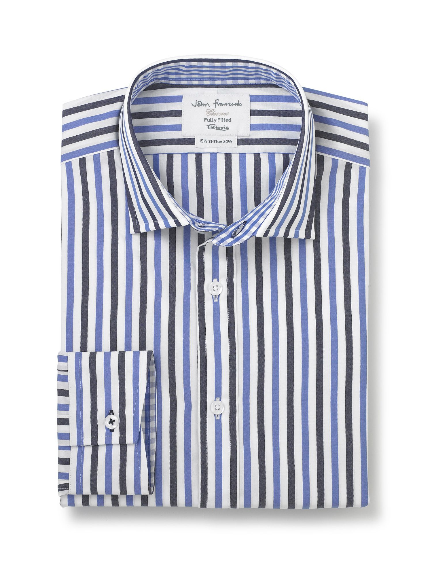 tm lewin john francomb fully fitted shirts