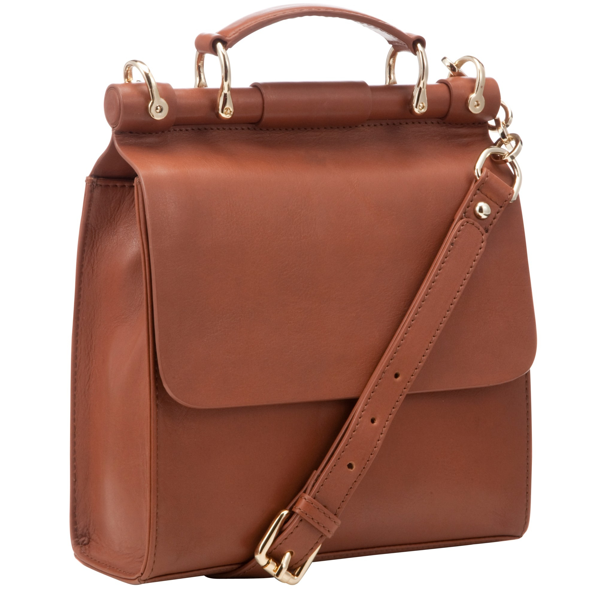 Somerset By Alice Temperley Ennismore Small Top Handle Satchel Bag in Brown (Tan) Lyst