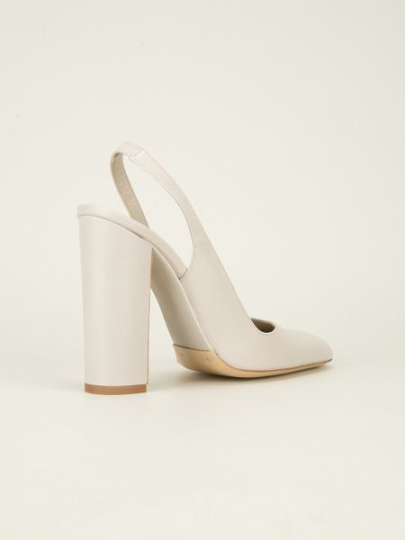 slingback jil sander