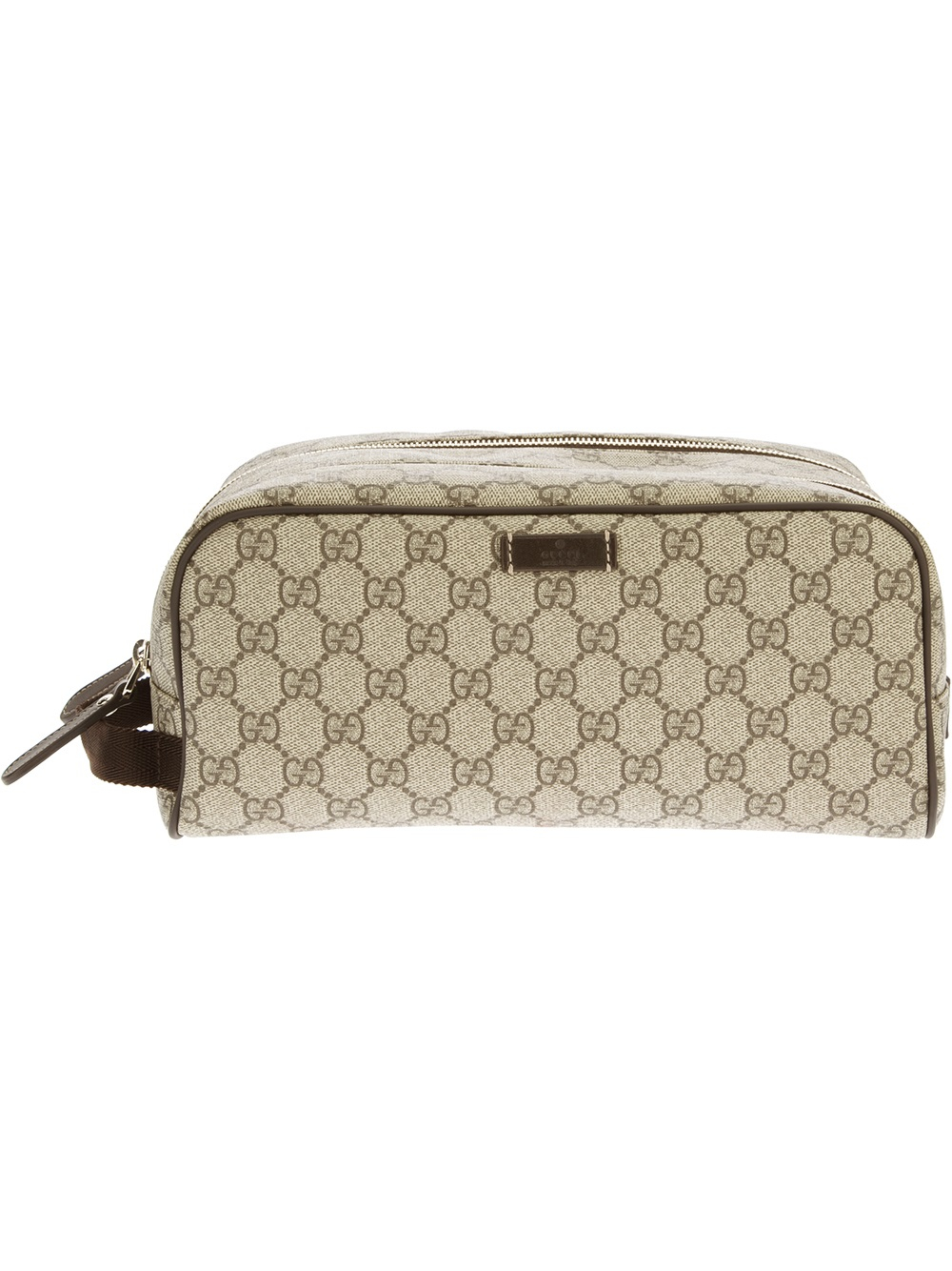 Gucci Logo Makeup Bag in Beige (nude & neutrals) | Lyst