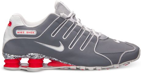 nike shox nz grey