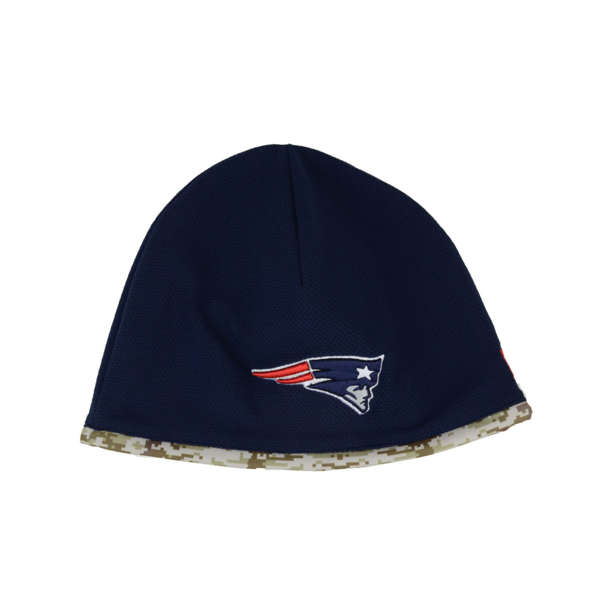 New Era New England Patriots Salute To Service Tech Knit Hat in Blue for Men (Navy/Camo) | Lyst