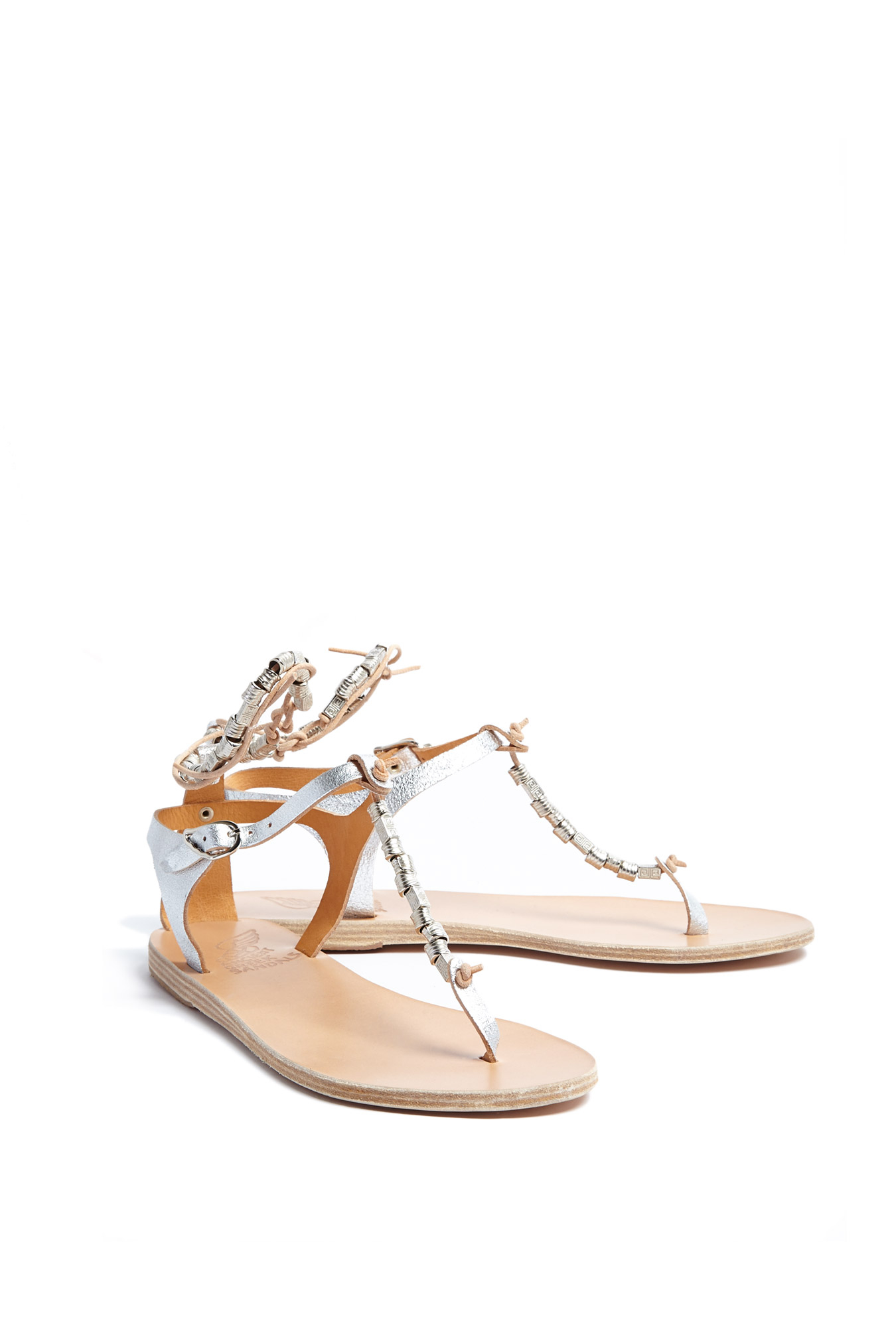 ancient-greek-sandals-white-chrysso-metallic-beaded-sandal-product-1 ...