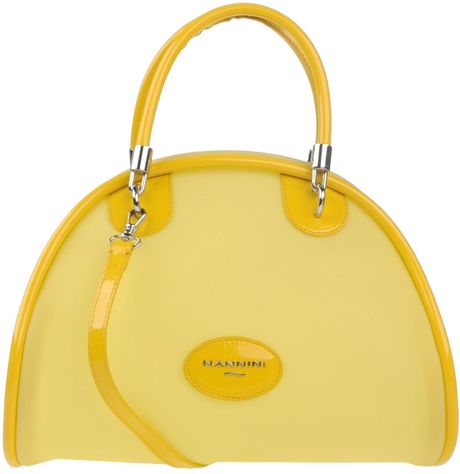 Nannini Medium Fabric Bag in Yellow (Light yellow)