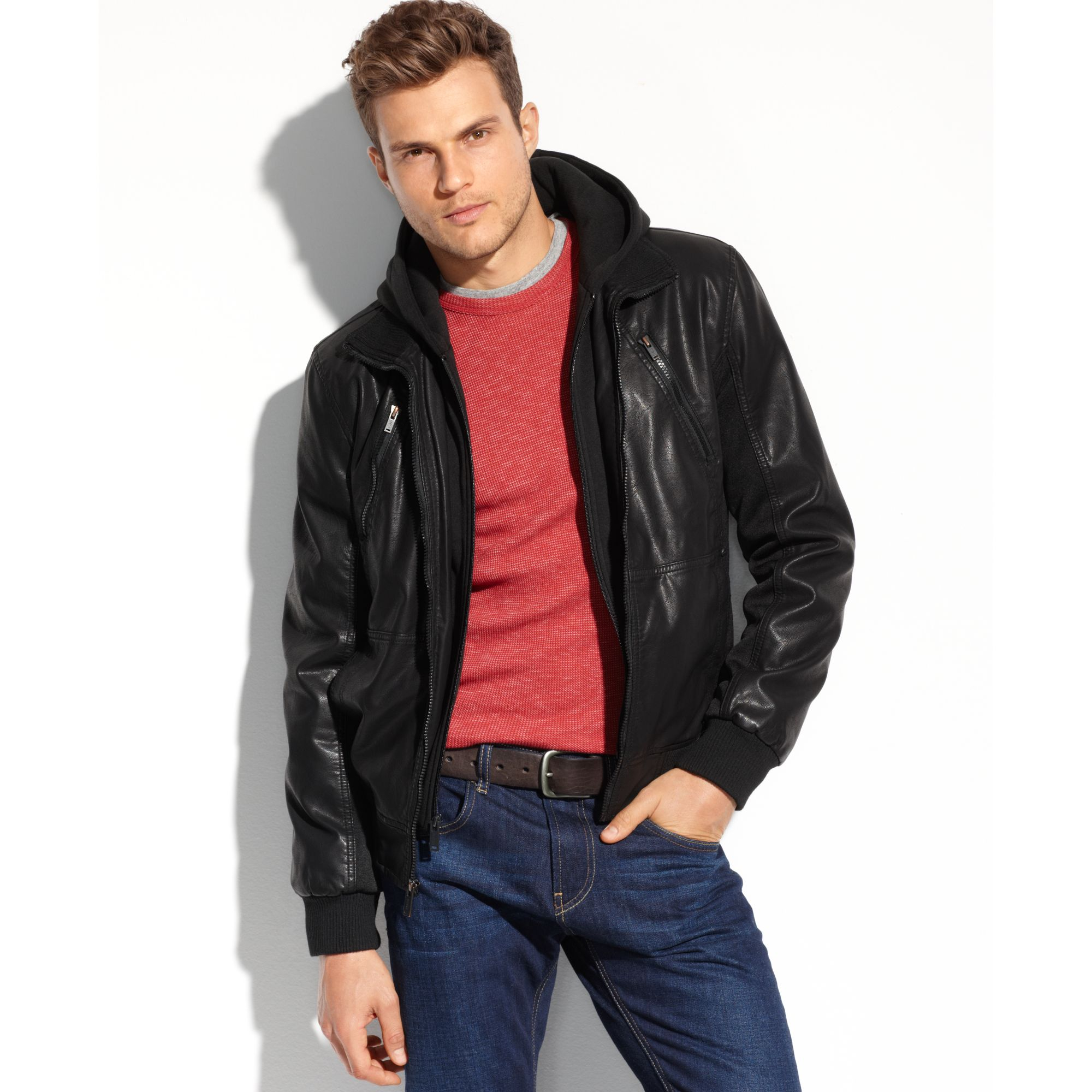 guess coats mens