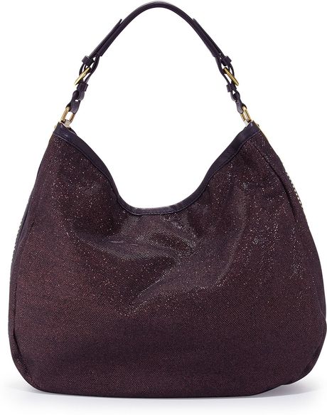 Oryany Noelle Glitterleather Hobo Bag Purple in Purple (null) - Lyst Oryany Noelle Glitterleather Hobo Bag Purple in Purple (null) - Lyst