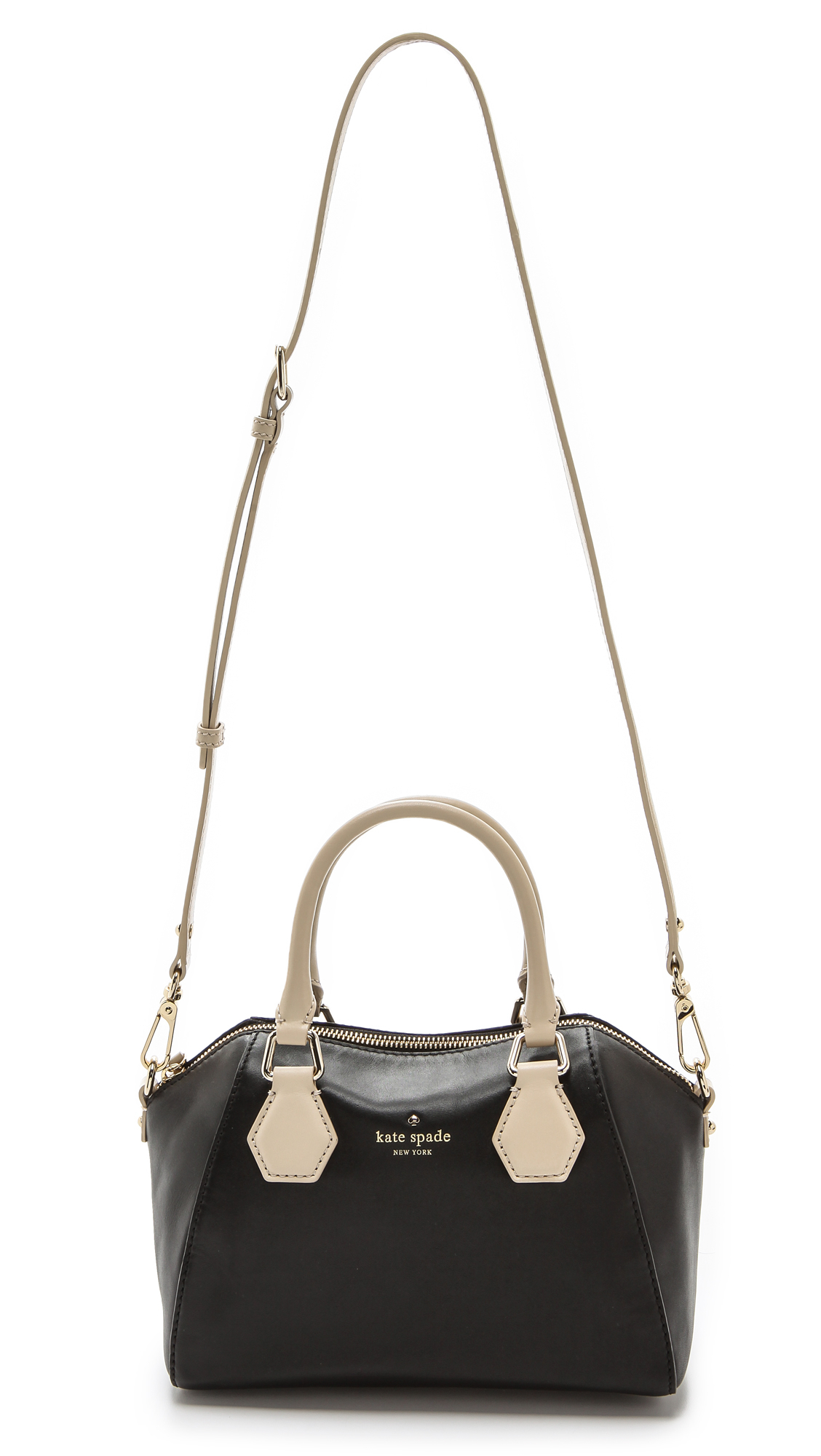Kate Spade Mini Pippa Cross Body Bag in Black Lyst