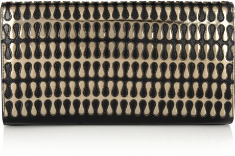 black metallic clutch