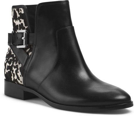 michael michael kors salem leather ankle boot