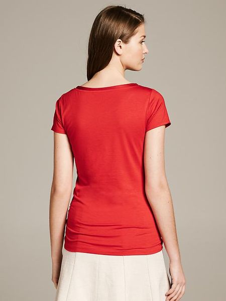 banana republic luxe tee