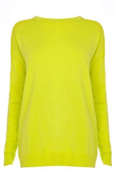 karen millen green top