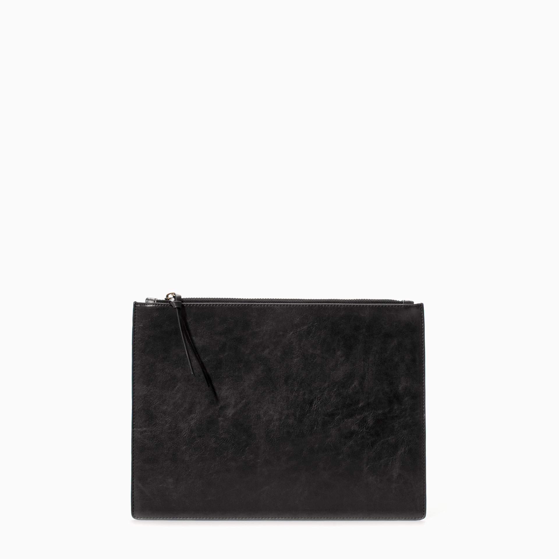 Zara Zipped Clutch in Black for Men Lyst