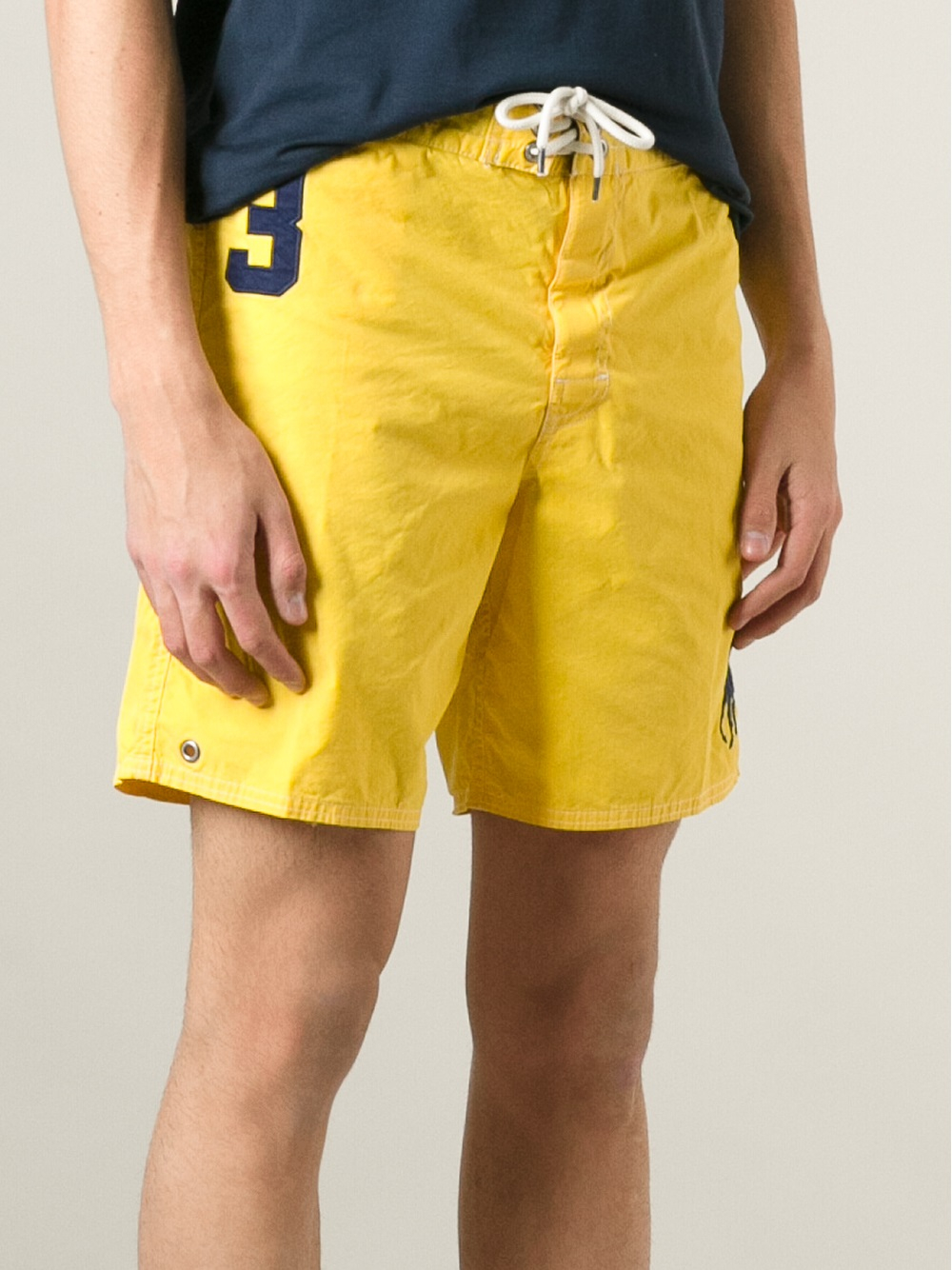 yellow polo ralph lauren shorts