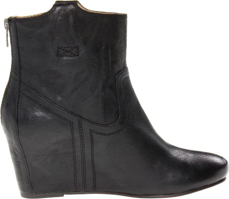 frye wedge bootie