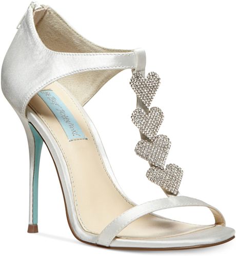 blue by betsey johnson silver
