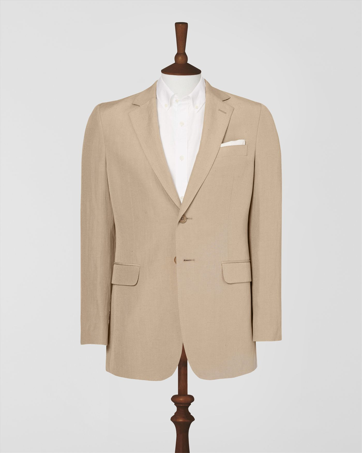 Jaeger Silk Linen Jacket in Beige for Men (Oatmeal) Lyst