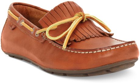 sperry wave driver tan