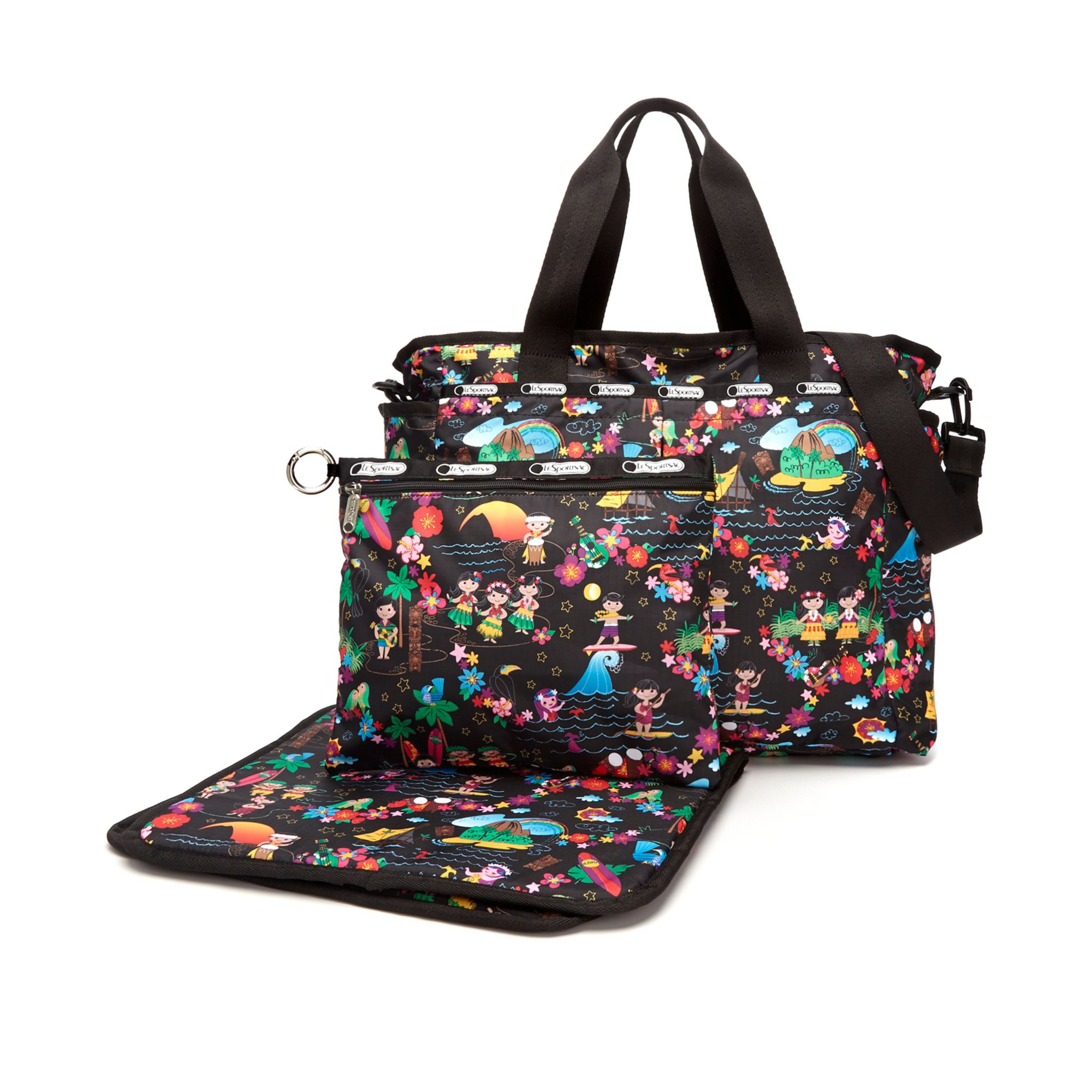 Lesportsac Ryan Baby Bag in Multicolor (Cobblestone Nouveau) Lyst