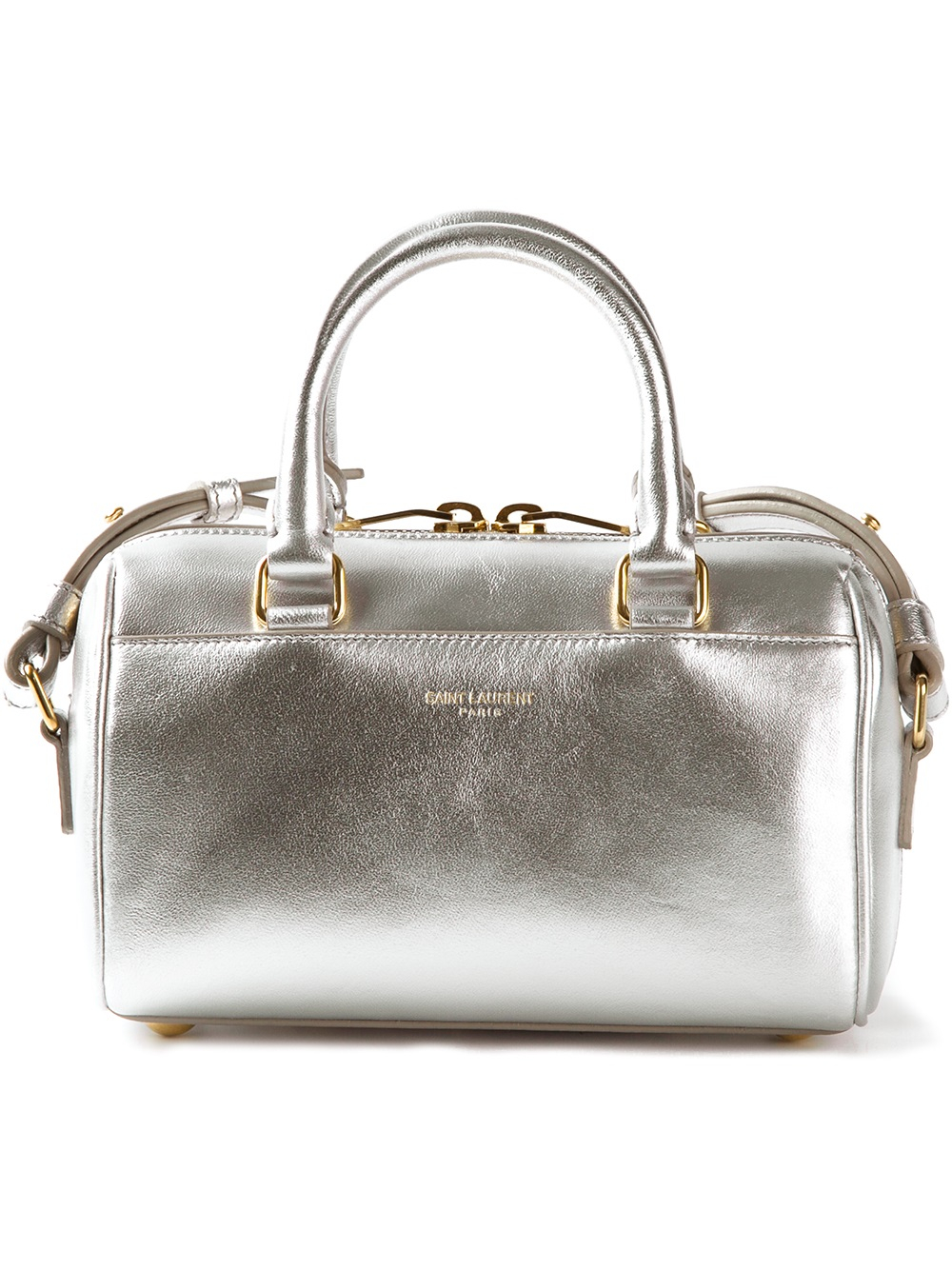 Saint Laurent Classic Duffle Bag in Silver (metallic) Lyst