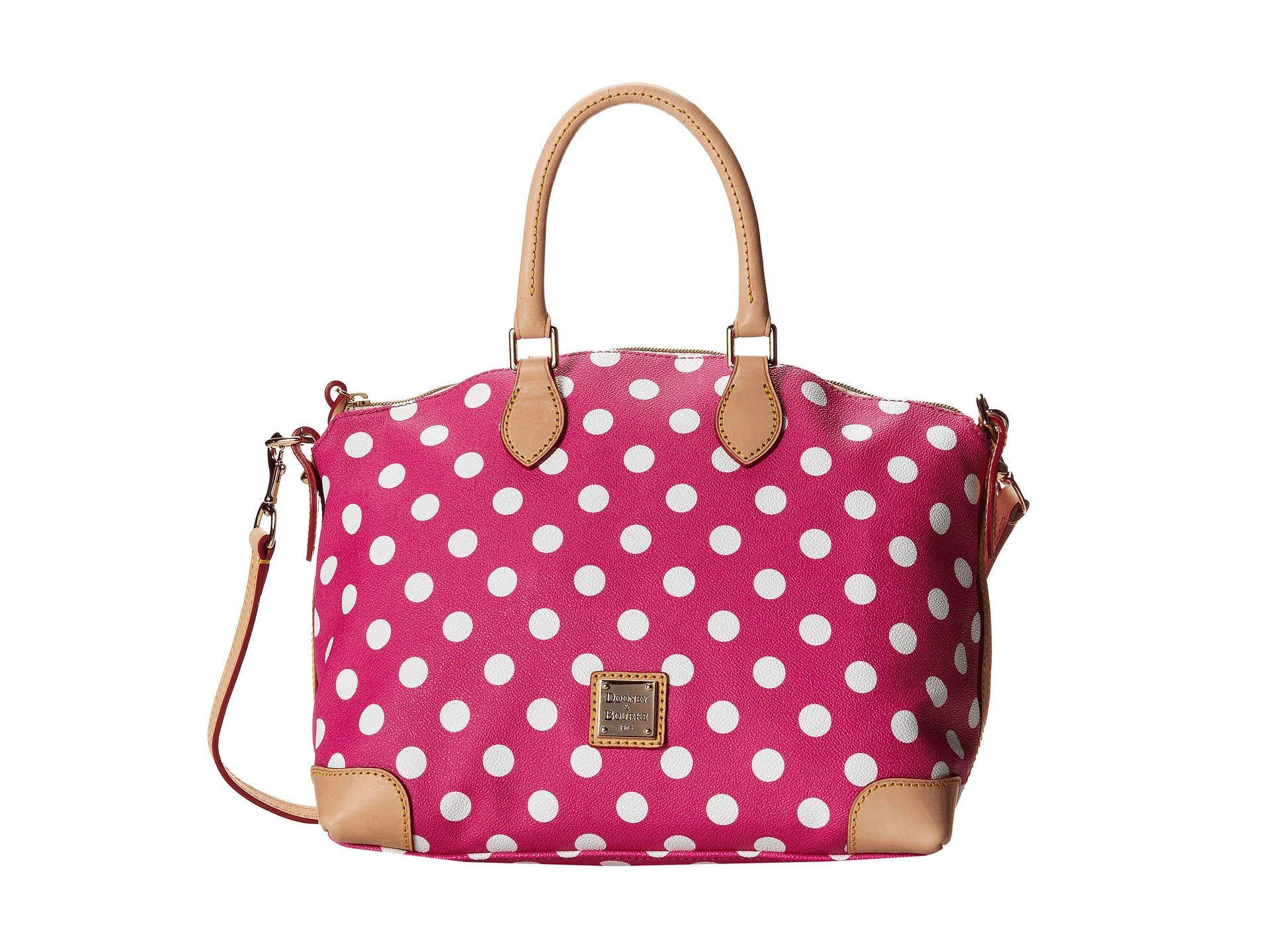 dooney bourke polka dot bag