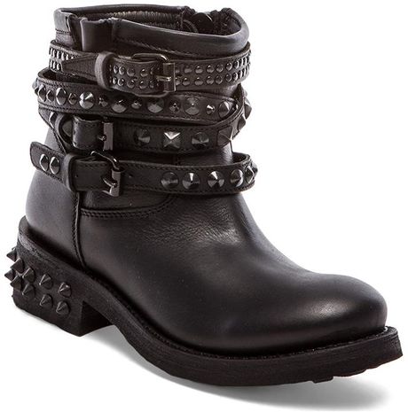 ash tatum biker boots