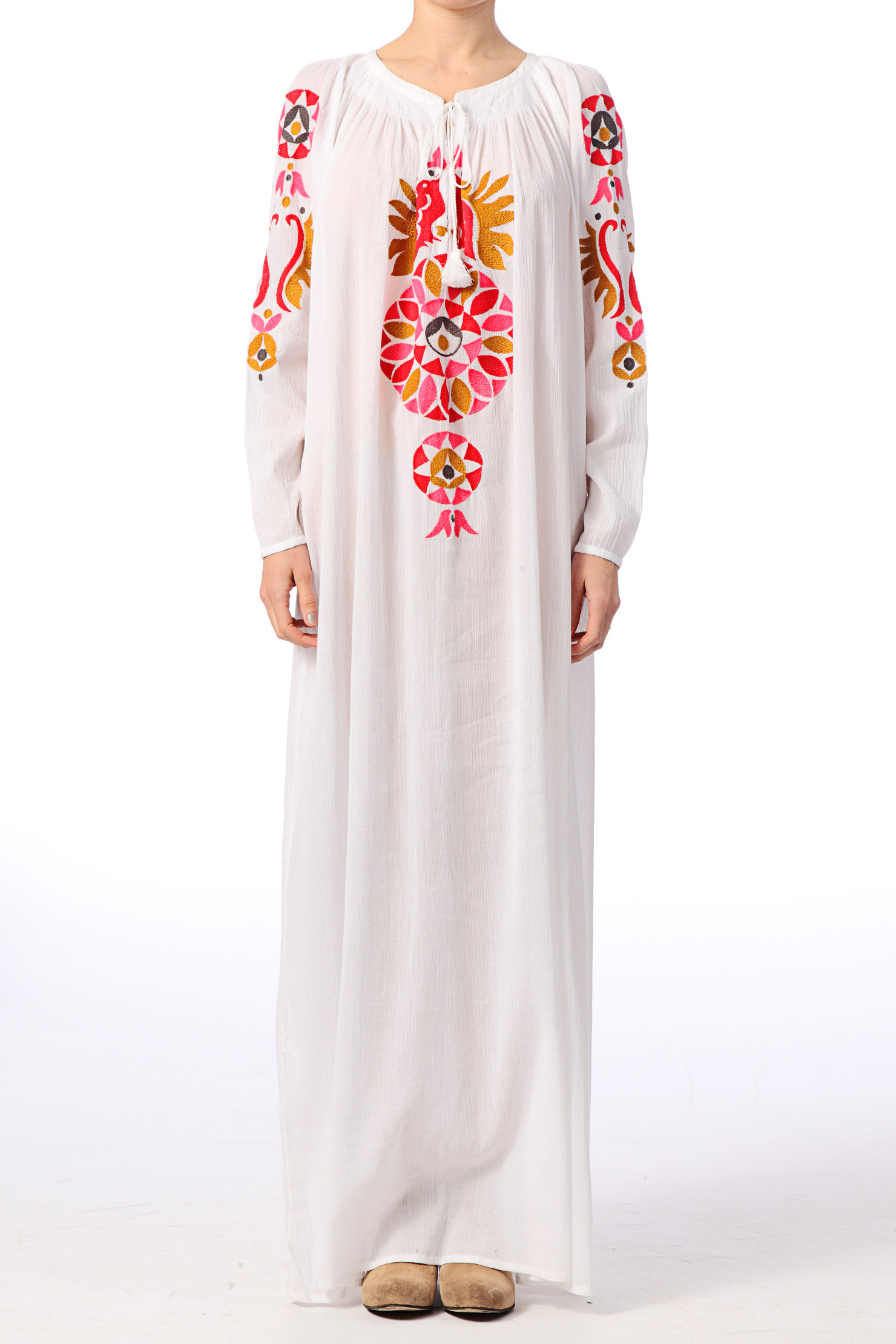 batik long frocks